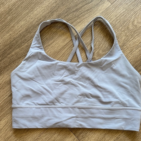 Lululemon Athletica Light Blue Sports Bra - Picture 1 of 3